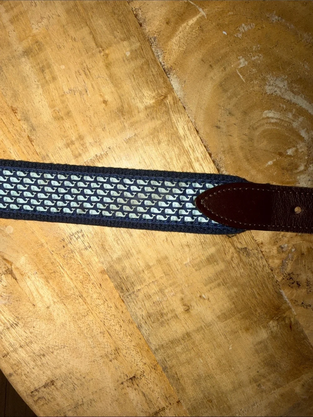 Boy’s Classic Whale Canvas Club Belt
